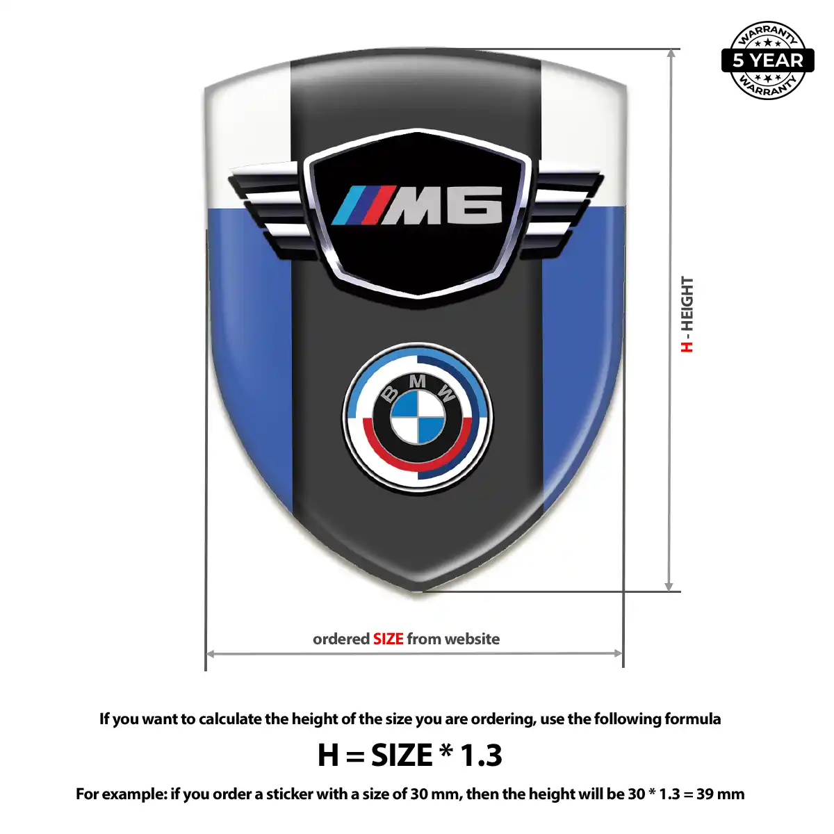 BMW Emblem Logo Badge Signature Grade