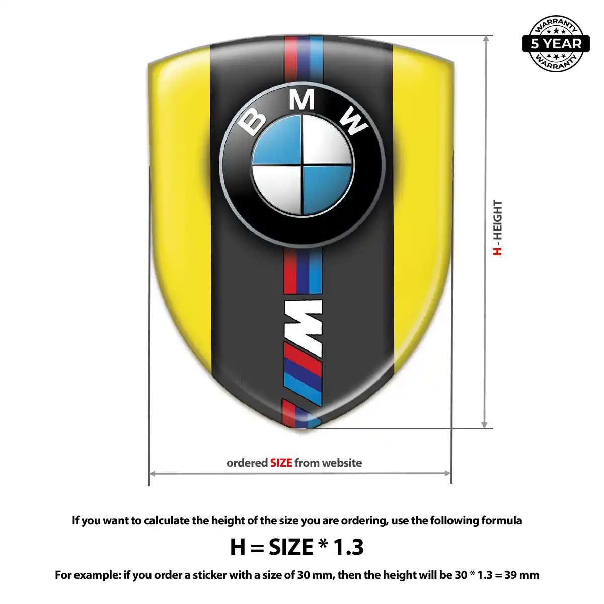 BMW Emblem Shield Deluxe Edition