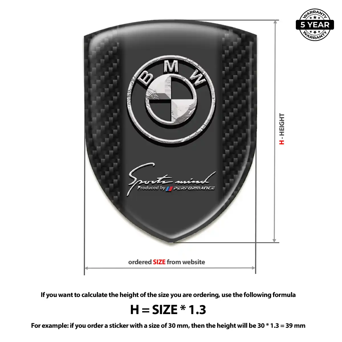 BMW Emblem Shield Exclusive Series