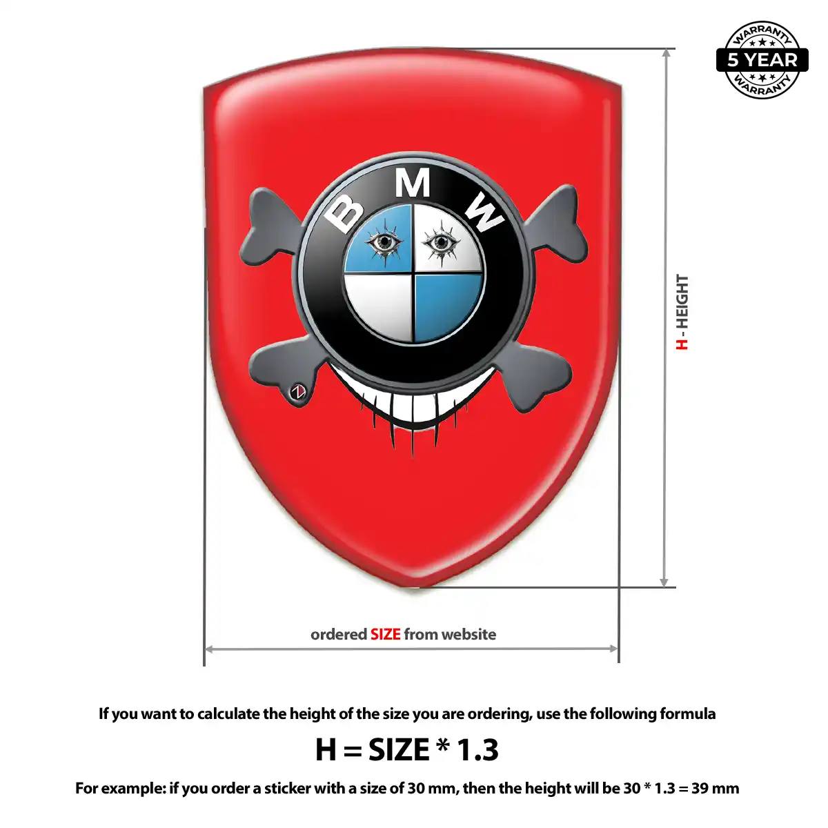 BMW Emblem Shield Superior Craft