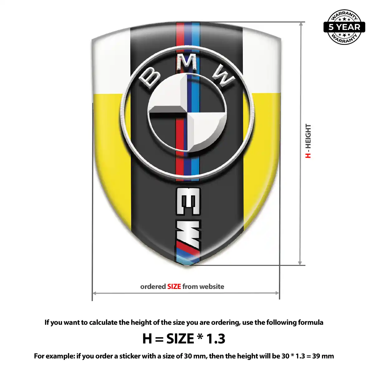 BMW Emblem Silicone Deluxe Edition