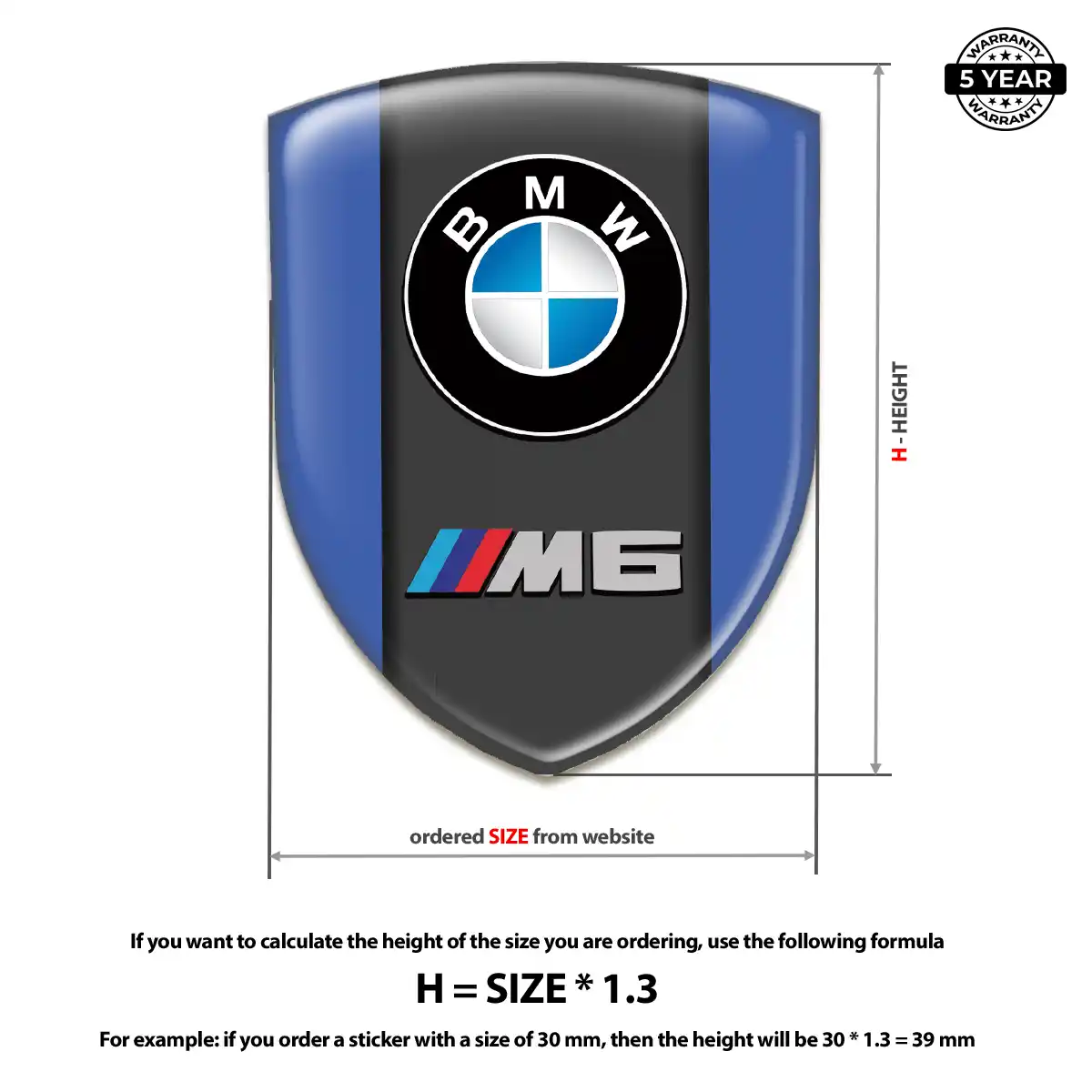 BMW Emblem Silicone Prime Quality