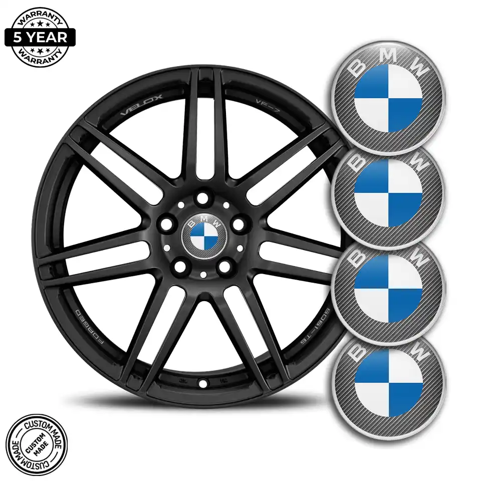 BMW Emblem Wheel Center Caps Premium Edition