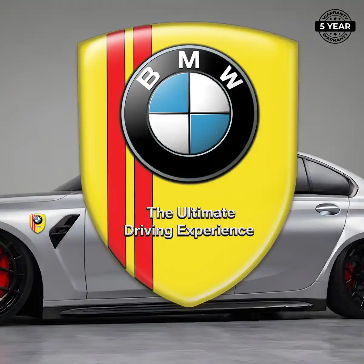 BMW Epoxy Domed Sticker Prestige Line