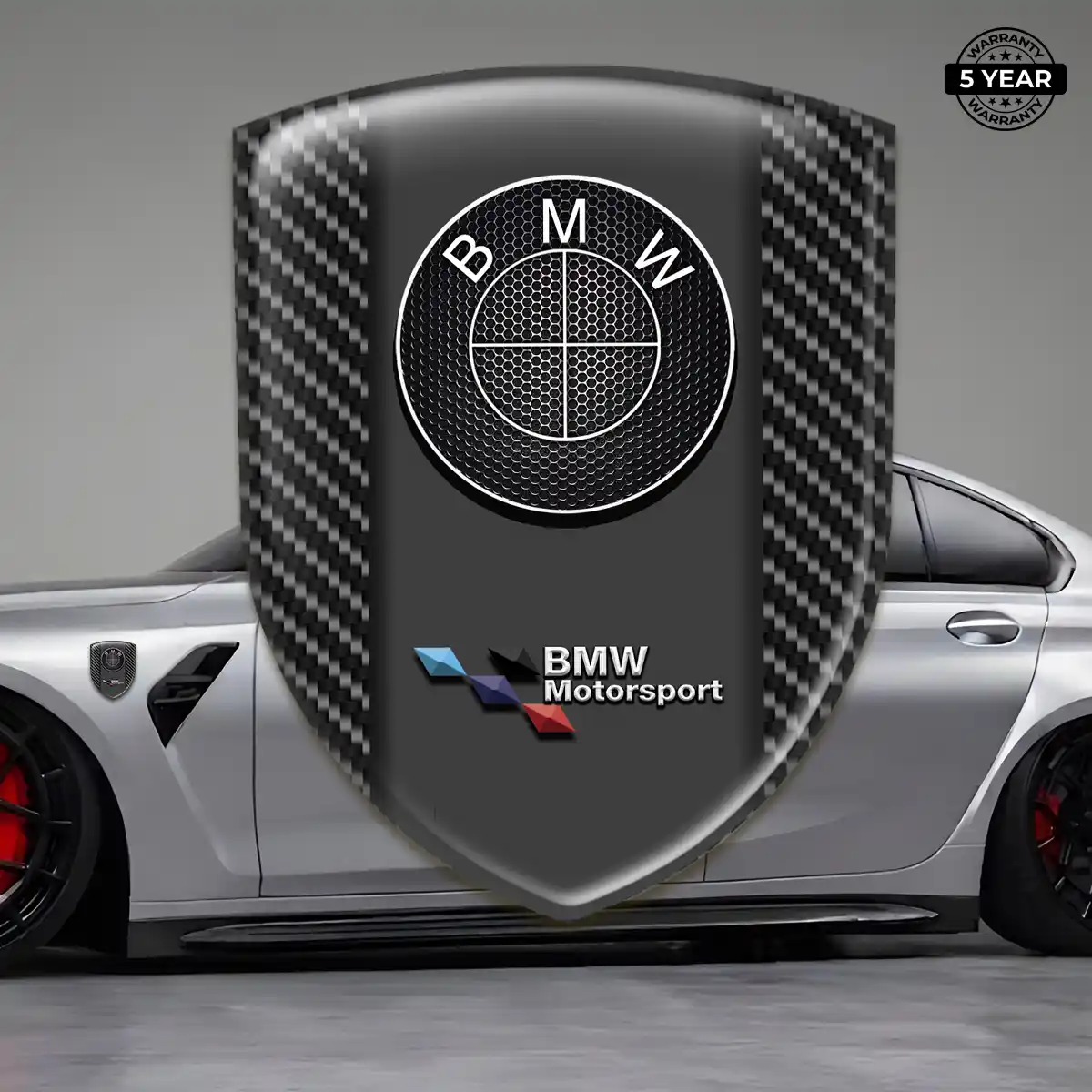 BMW Epoxy Domed Sticker Signature Grade