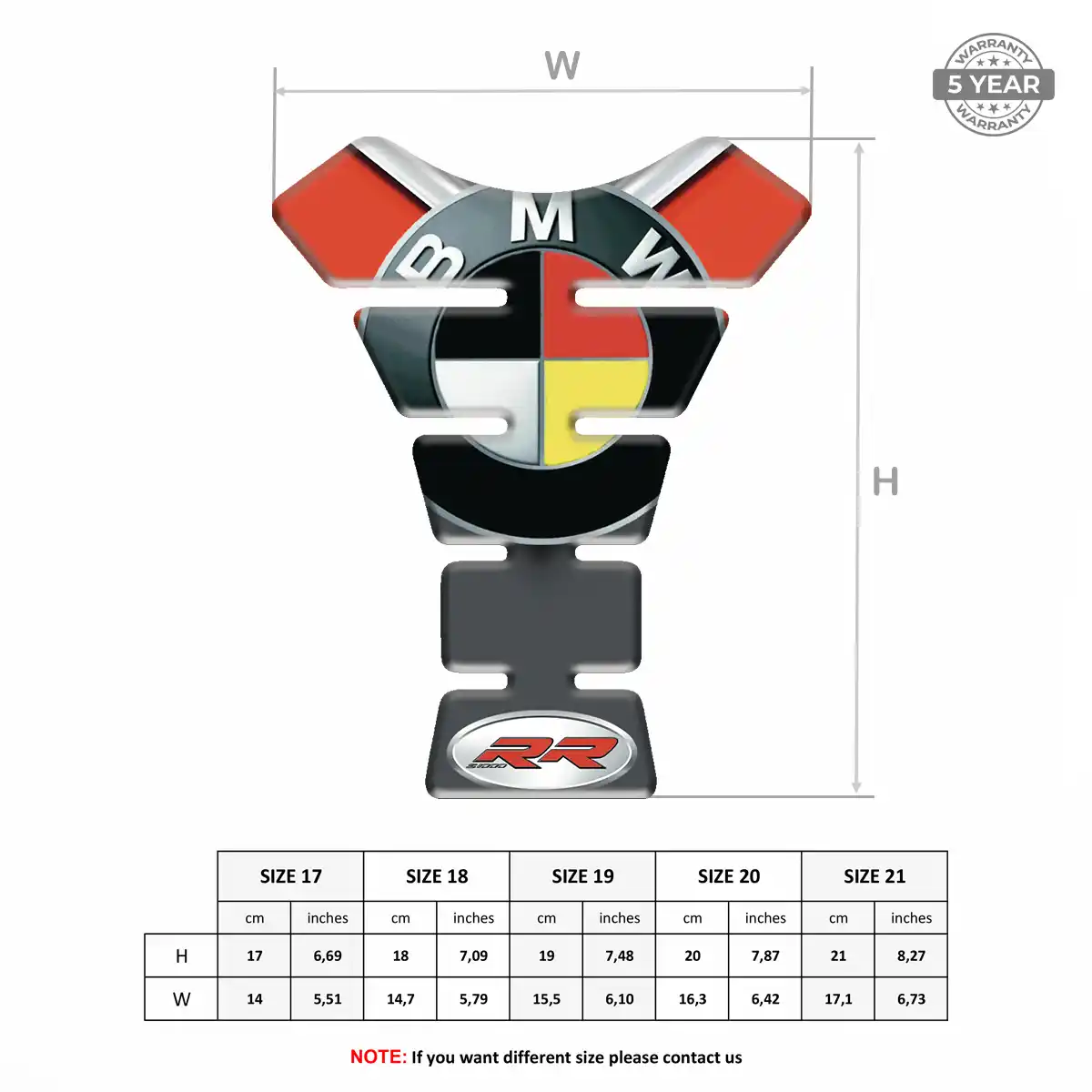 BMW Fuel Tank Pad Deluxe Edition