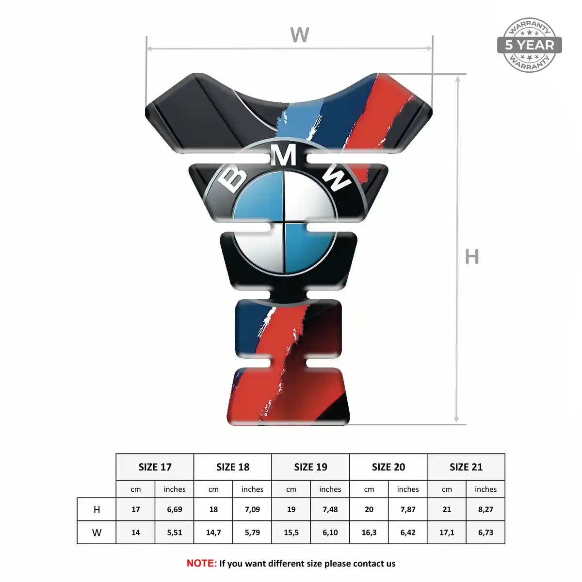BMW Fuel Tank Pad Elite Edition