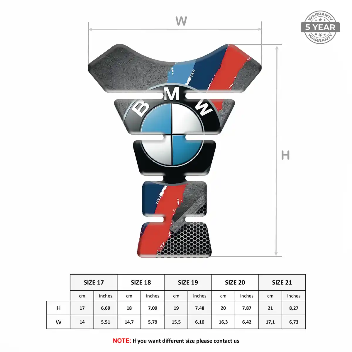 BMW Fuel Tank Protector Deluxe Edition