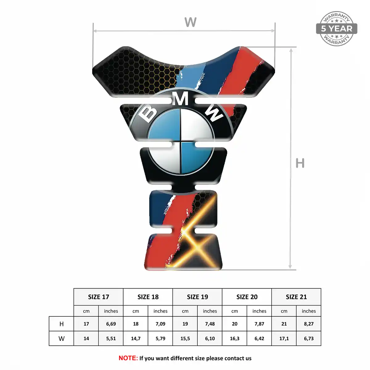 BMW Fuel Tank Protector Elite Finish