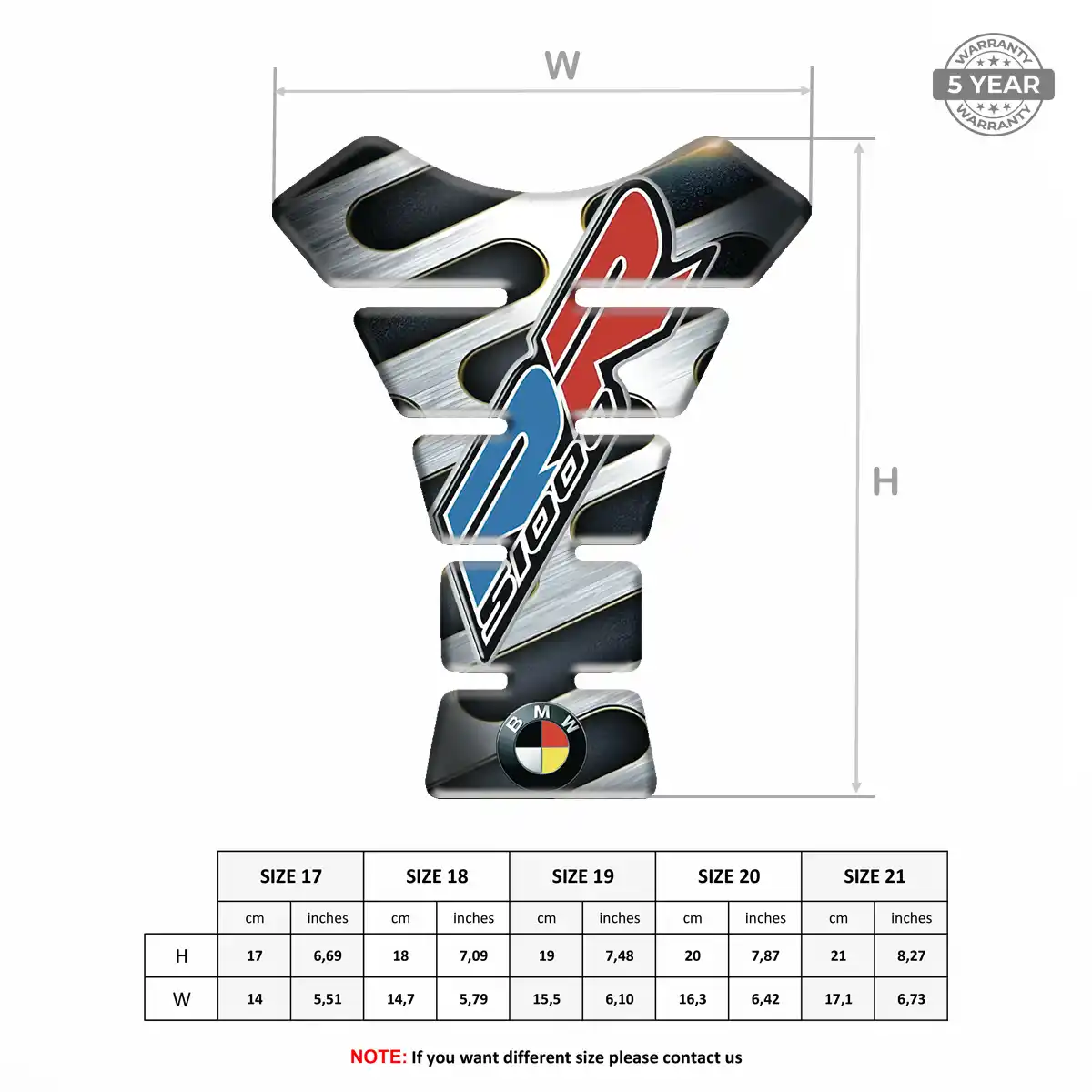 BMW Gas Tank Pad Exclusive Series