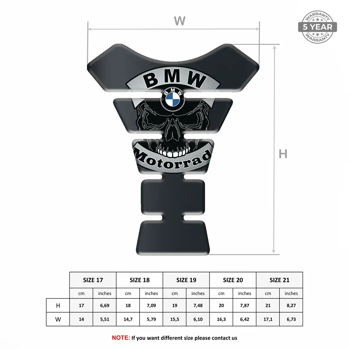 BMW Gas Tank Pad Superior Craft