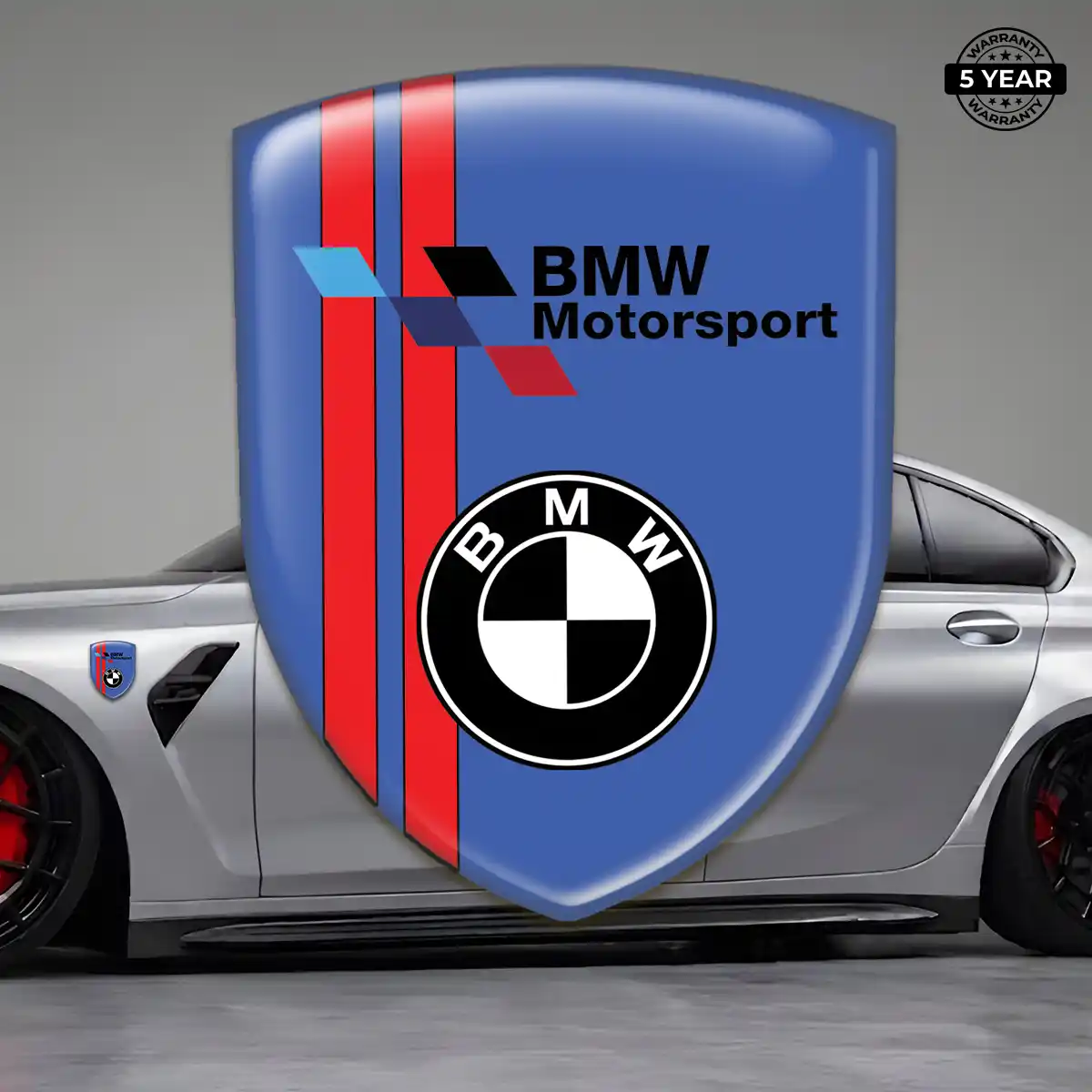 BMW Gel Badge Sticker Elite Finish