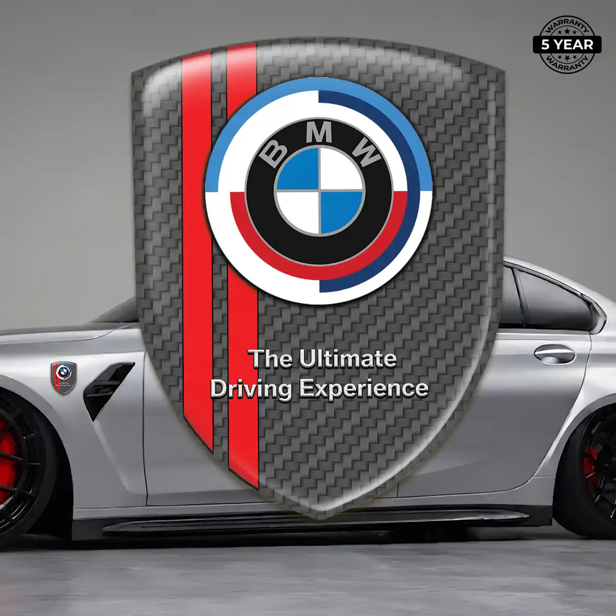 BMW Gel Emblem Sticker Signature Grade