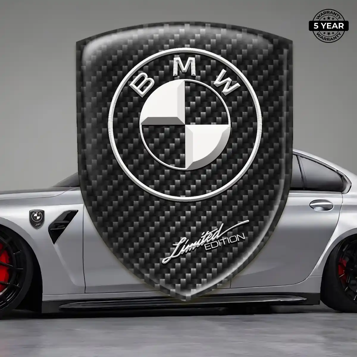 BMW Gel Emblem Sticker Superior Craft