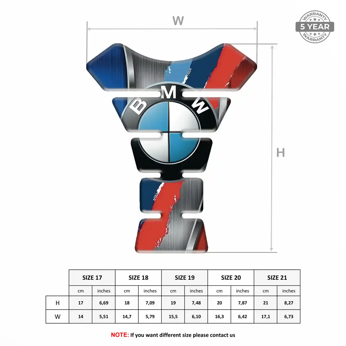 BMW Gel Tank Pad Elite Edition
