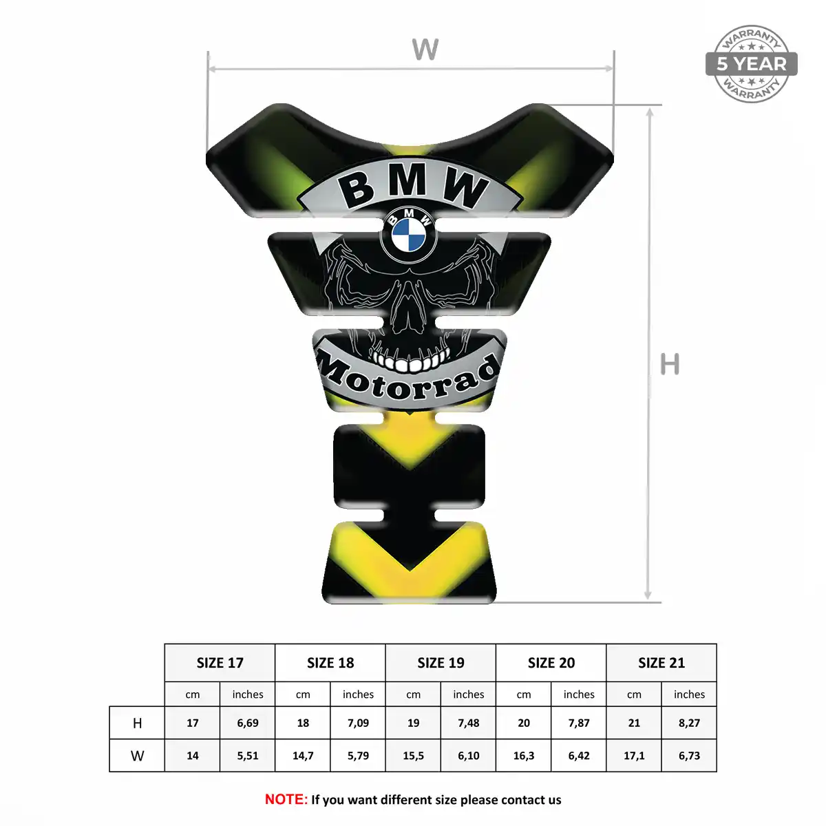 BMW Gel Tank Pad Prestige Line