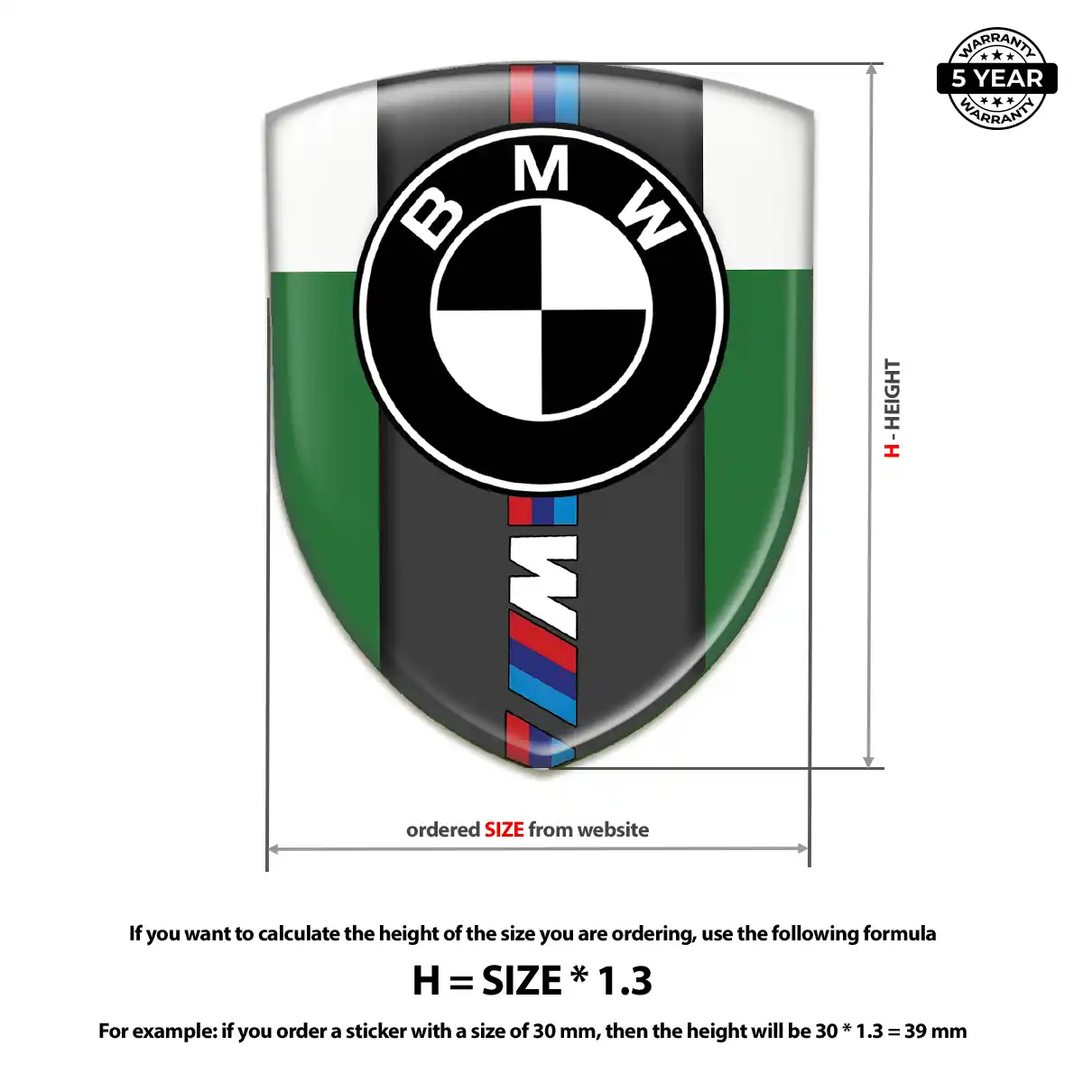 BMW Logo Badge Elite Finish