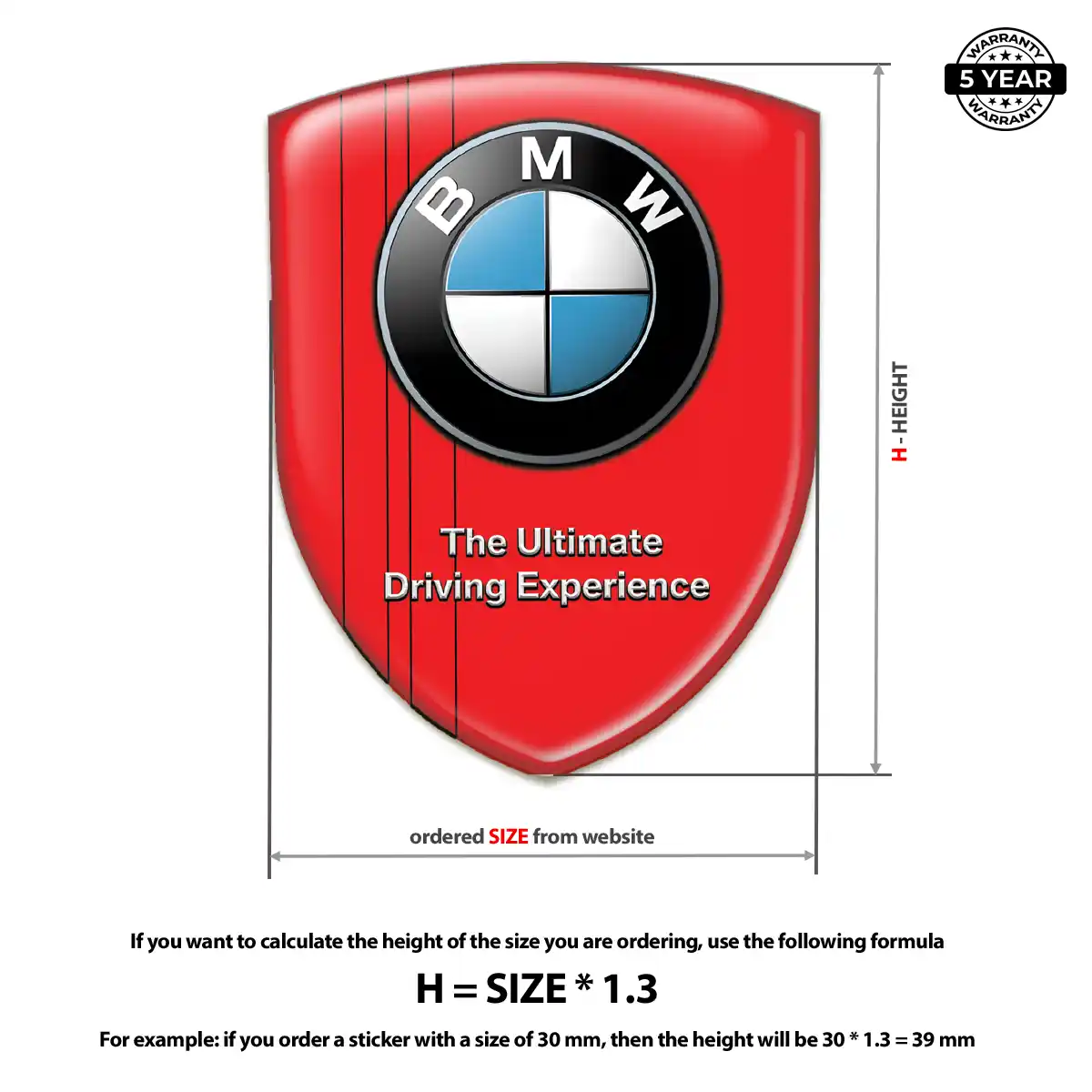 BMW Logo Badge Prime Quality