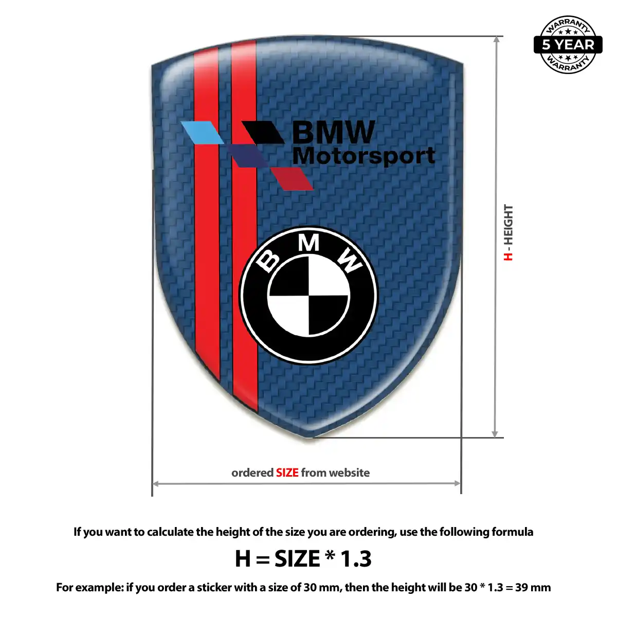 BMW Logo Badge Signature Grade