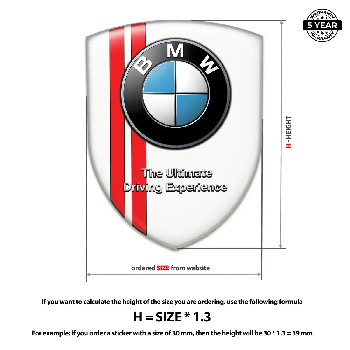 BMW Logo Badge Sleek Style