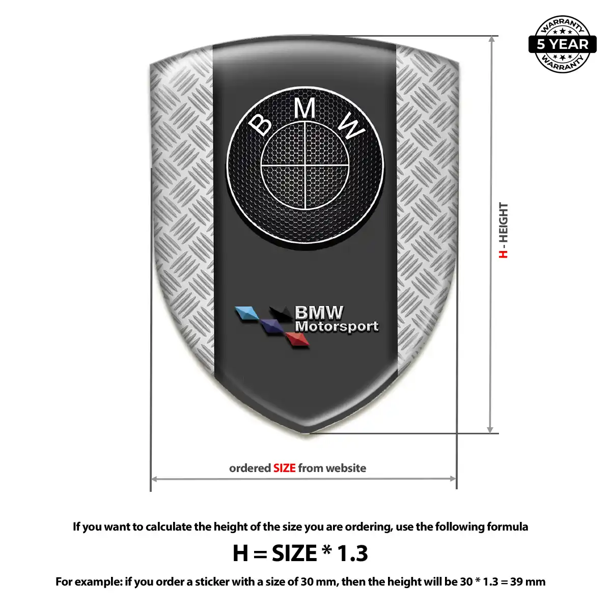 BMW Logo Emblem Deluxe Edition