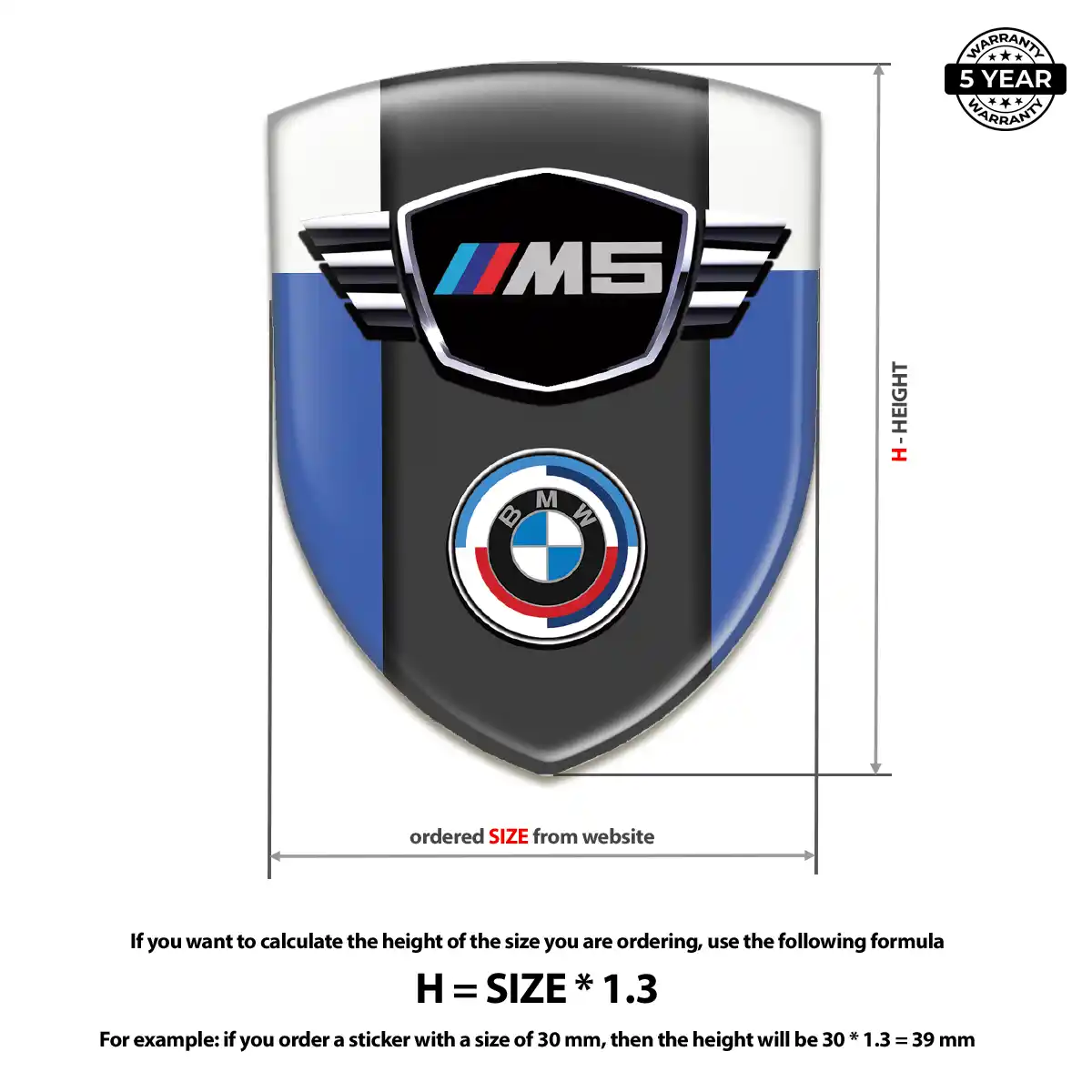 BMW Logo Emblem Prestige Line