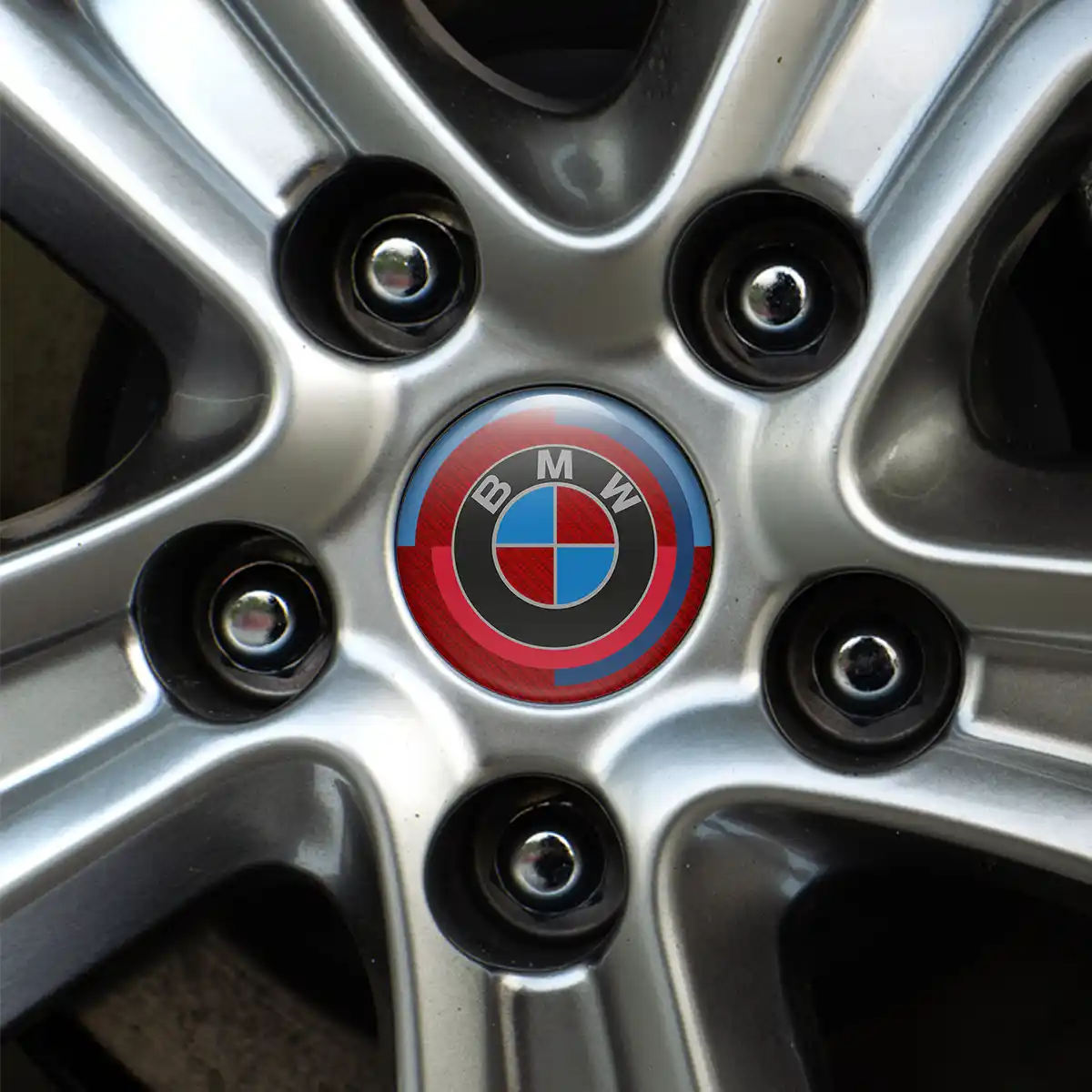 BMW Logo Silicone Badge Premium Quality