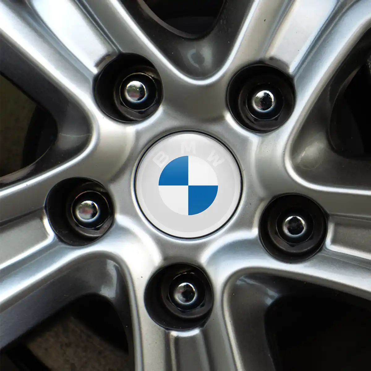 BMW Logo Silicone Badge Self-Adhesive Stylish Design