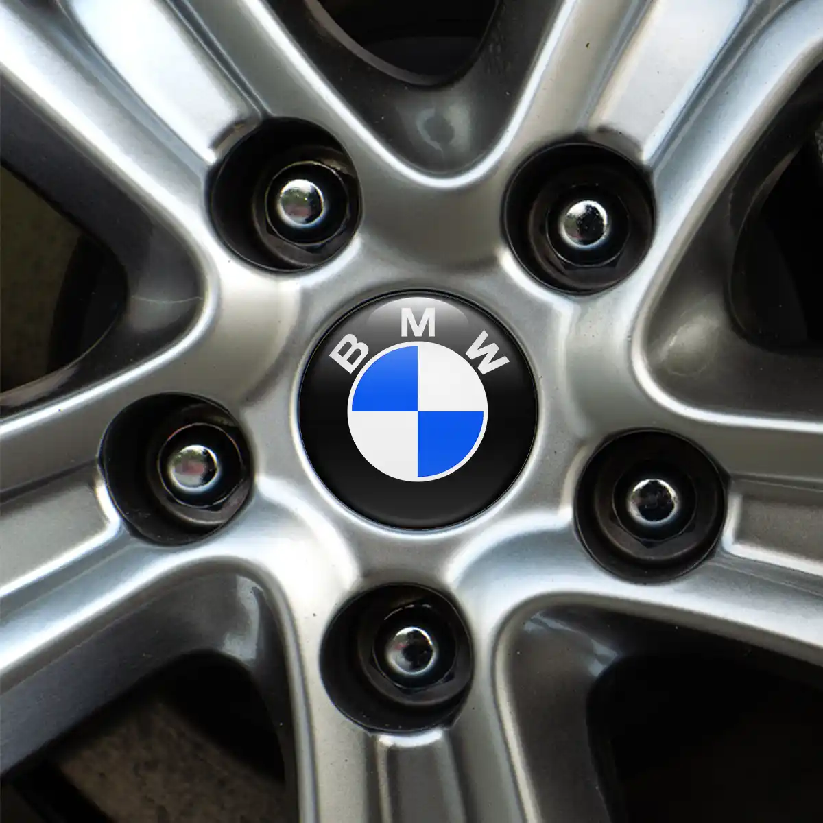 BMW Logo Silicone Emblem Self-Adhesive Premium Edition