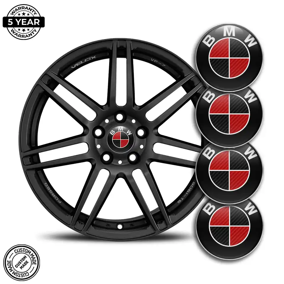 BMW Logo Silicone Emblem Stylish Design