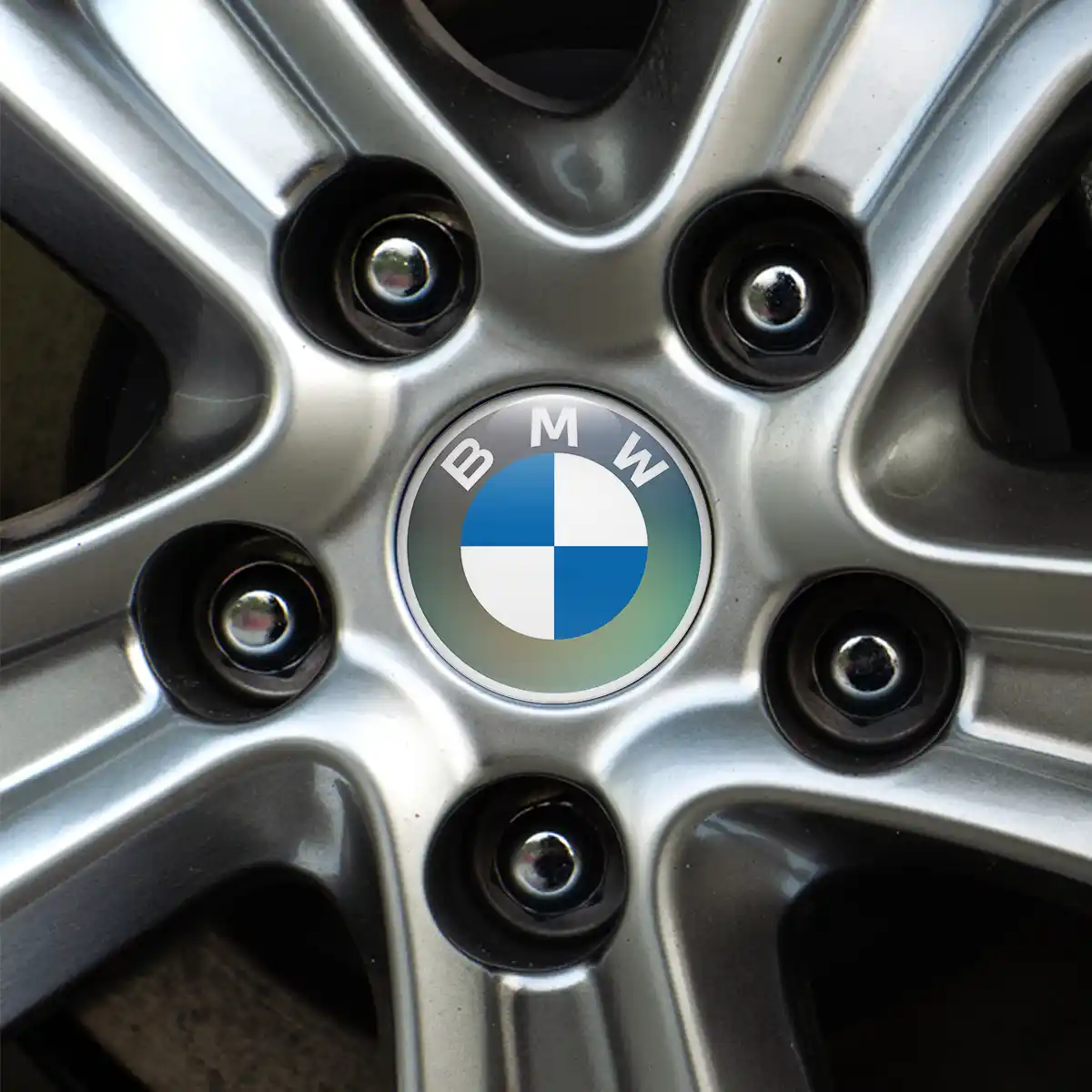 BMW Logo Silicone Sticker Self-Adhesive High Quality