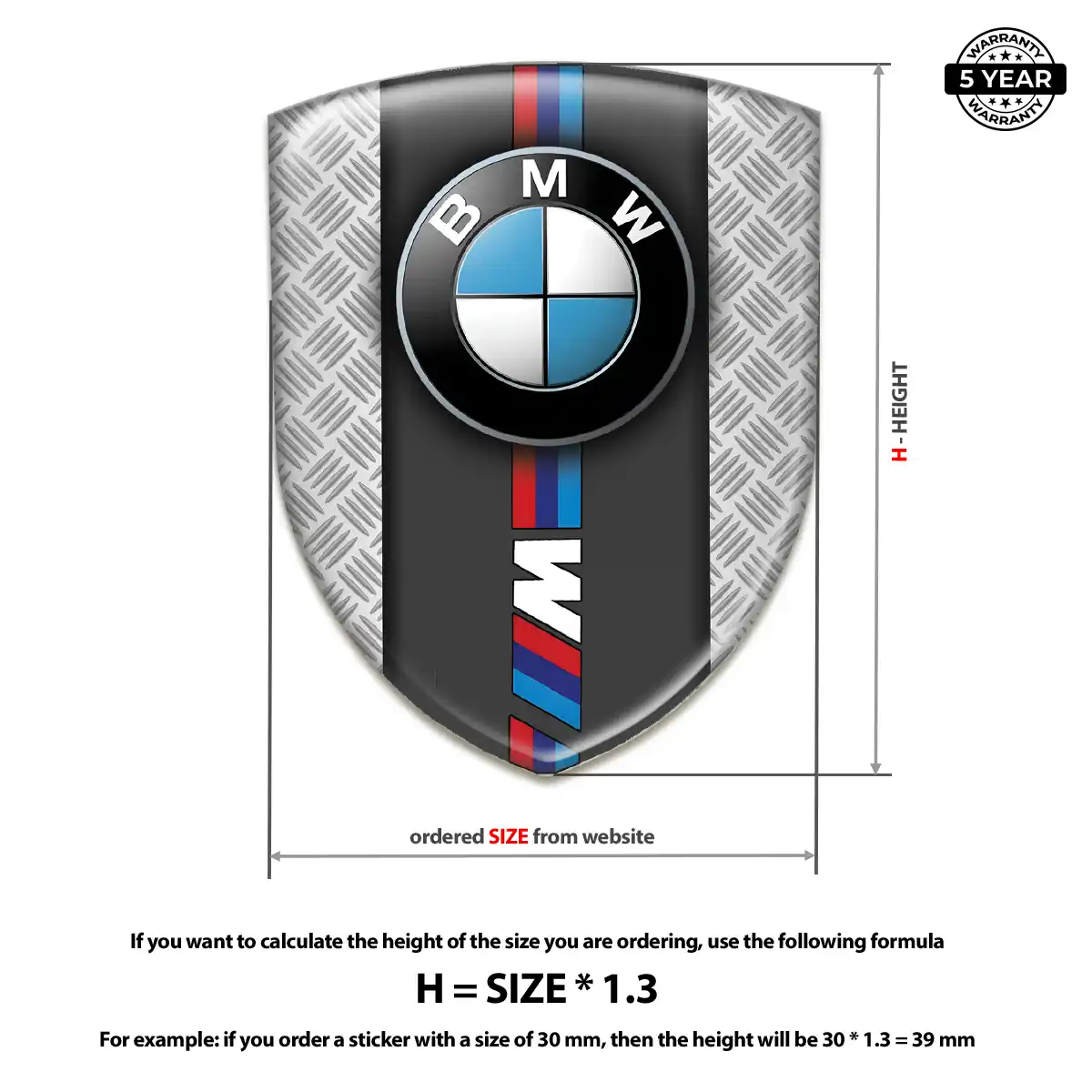BMW Logo Sticker Elite Edition