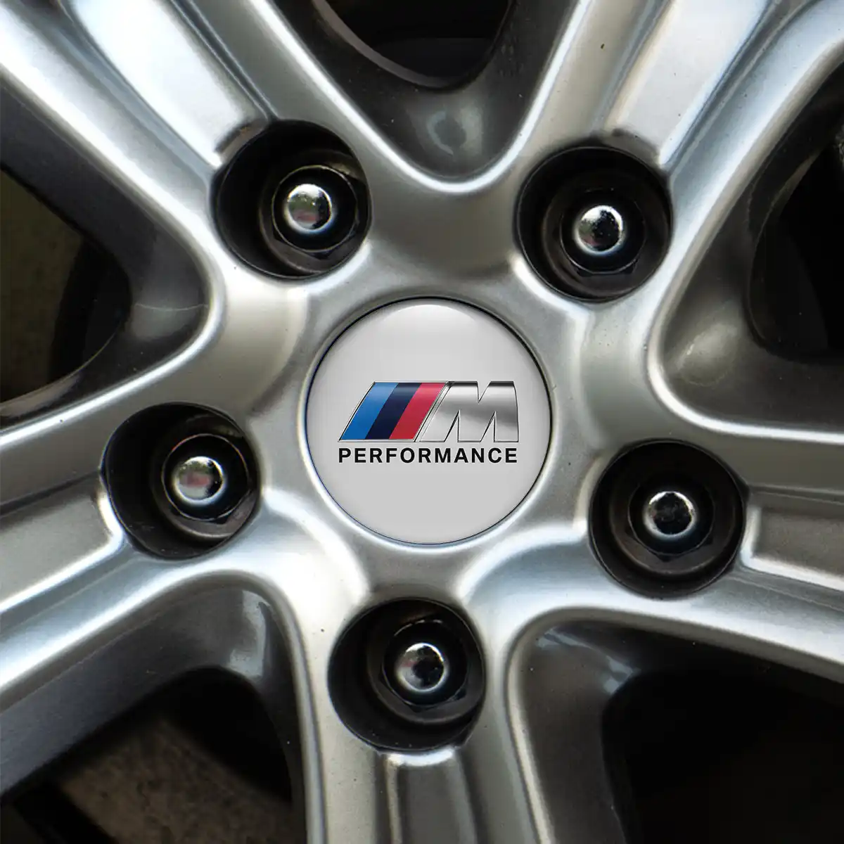 BMW M Badge Emblems Center Cap Stylish Design