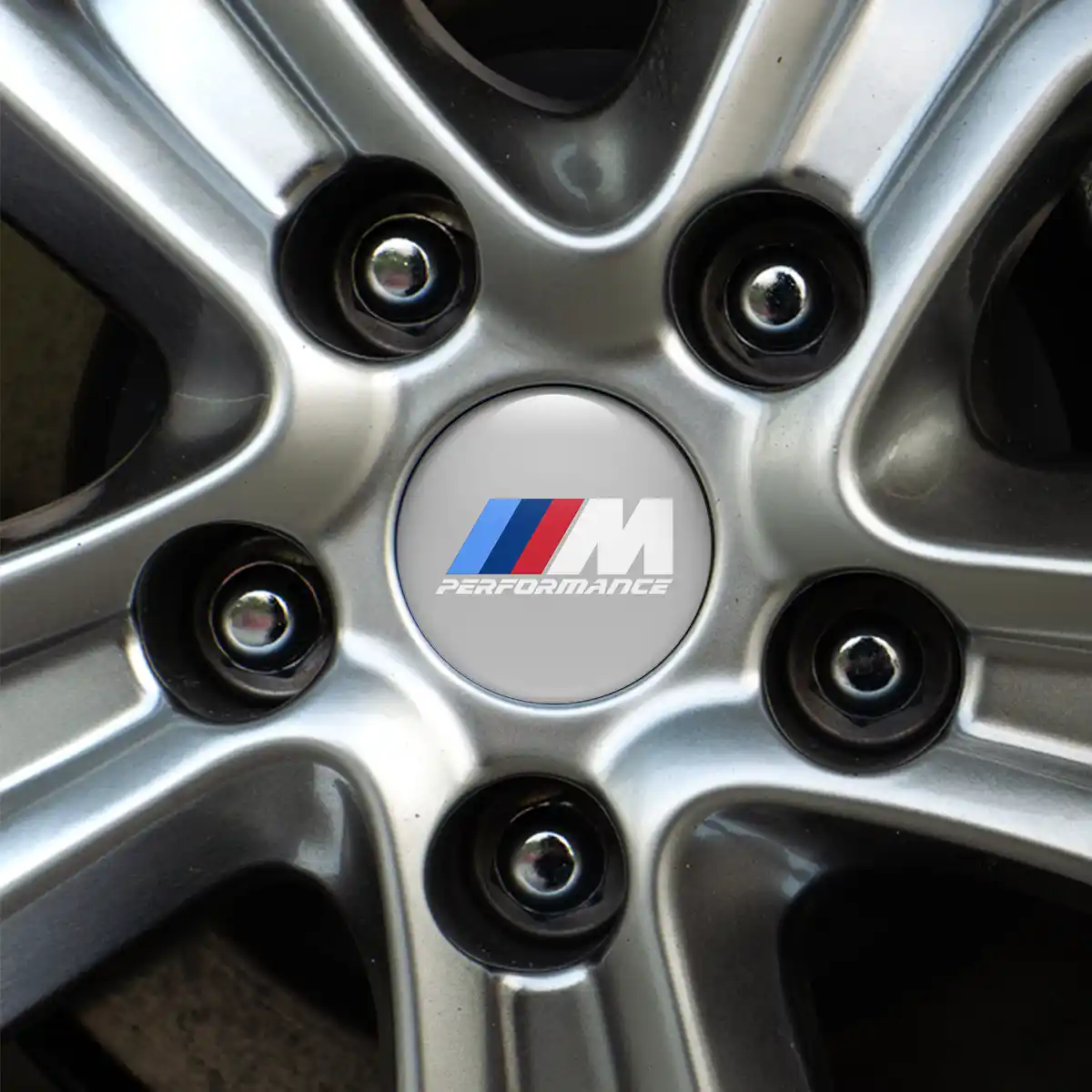 BMW M Domed Emblem Stylish Design