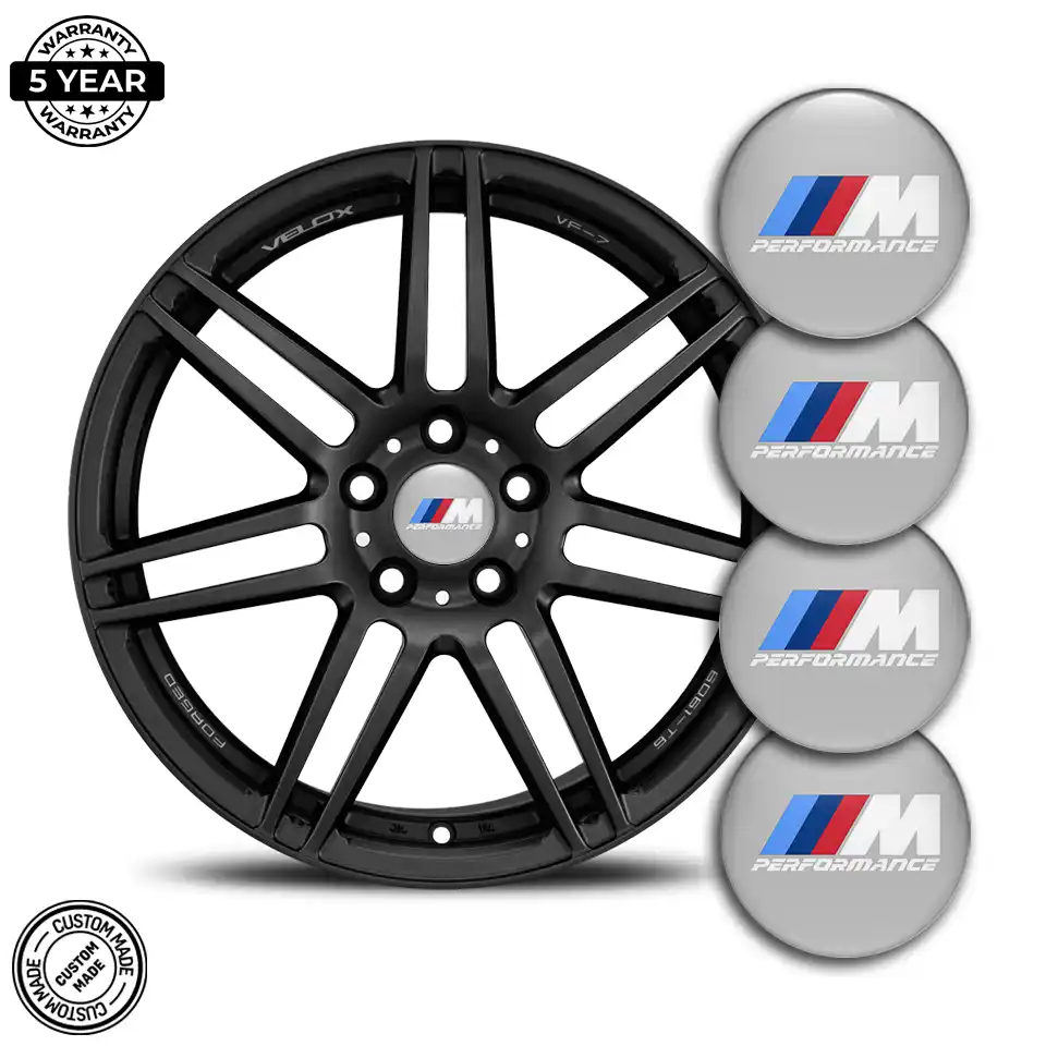 BMW M Domed Emblem Stylish Design