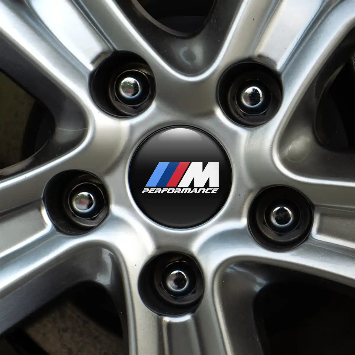 BMW M Domed Sticker Stylish Design