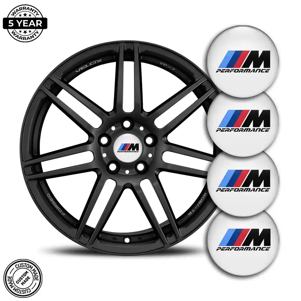 BMW M Emblem Center Hup Cap Stylish Design