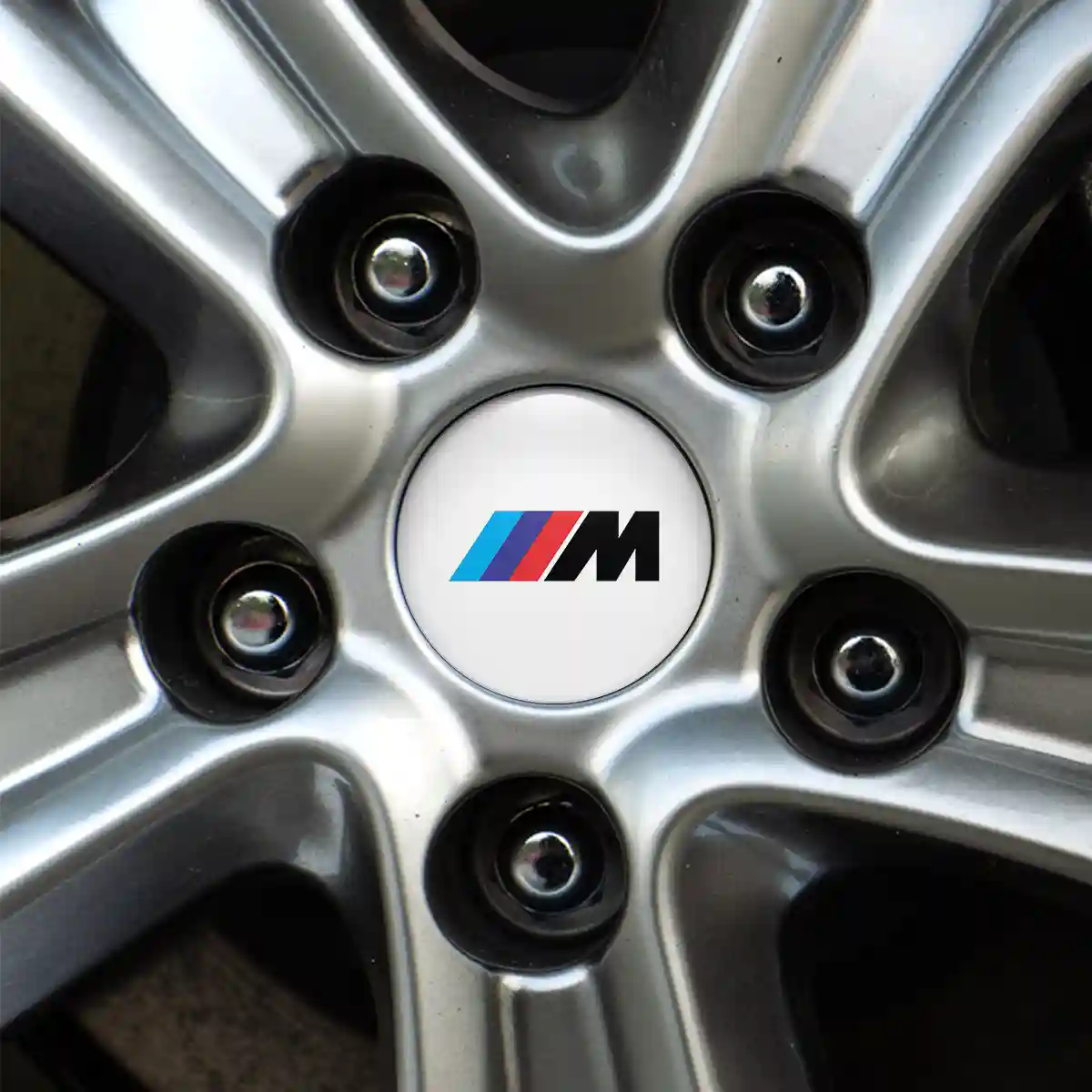 BMW M Power Domed Sticker Self-Adhesive Branded Edition