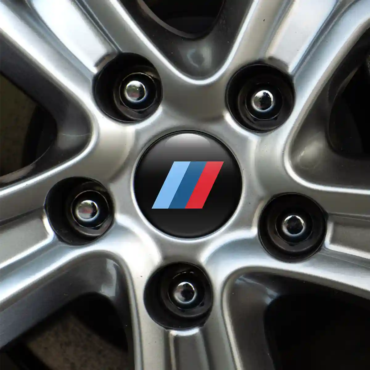 BMW M Power Emblem Epoxy Self-Adhesive Branded Edition
