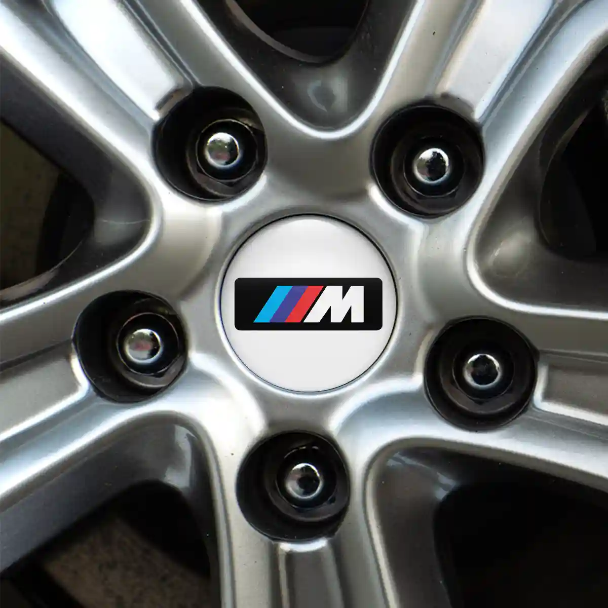 BMW M Power Epoxy Sticker Branded Edition