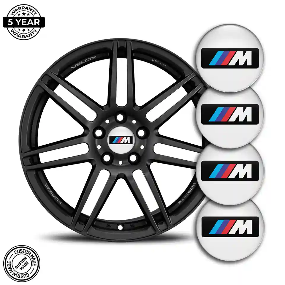 BMW M Power Epoxy Sticker Branded Edition