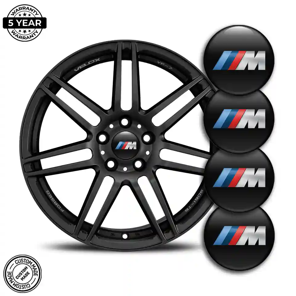 BMW M Power Logo Emblem Self-Adhesive Branded Edition