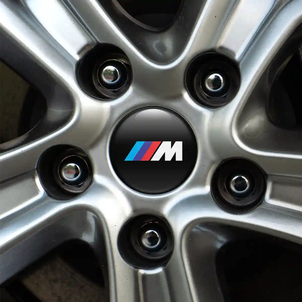 BMW M Power Silicone Emblem Self-Adhesive Branded Edition