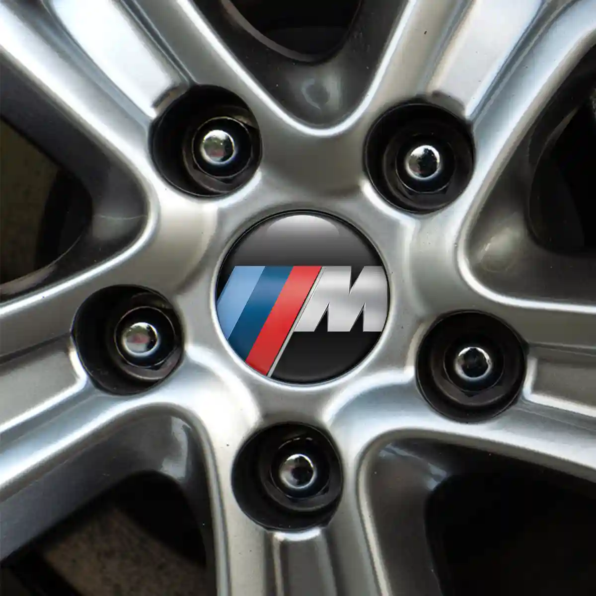 BMW M Power Silicone Sticker Self-Adhesive Branded Edition