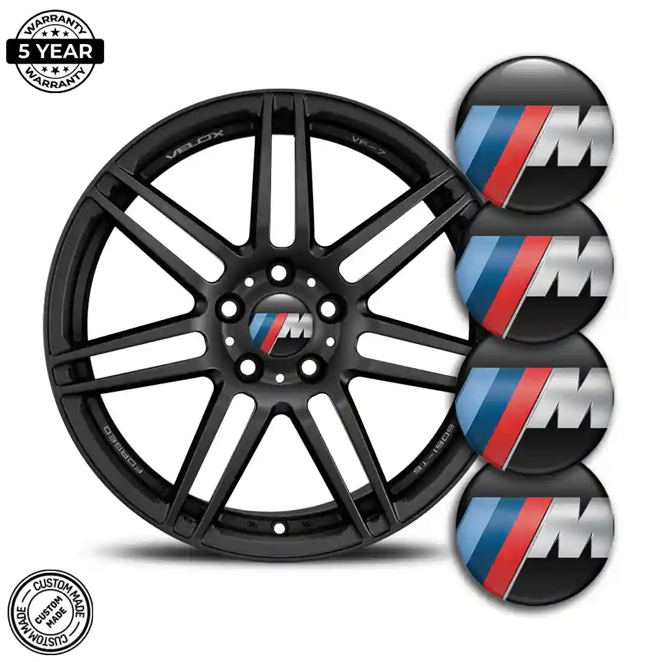 BMW M Power Silicone Sticker Self-Adhesive Branded Edition