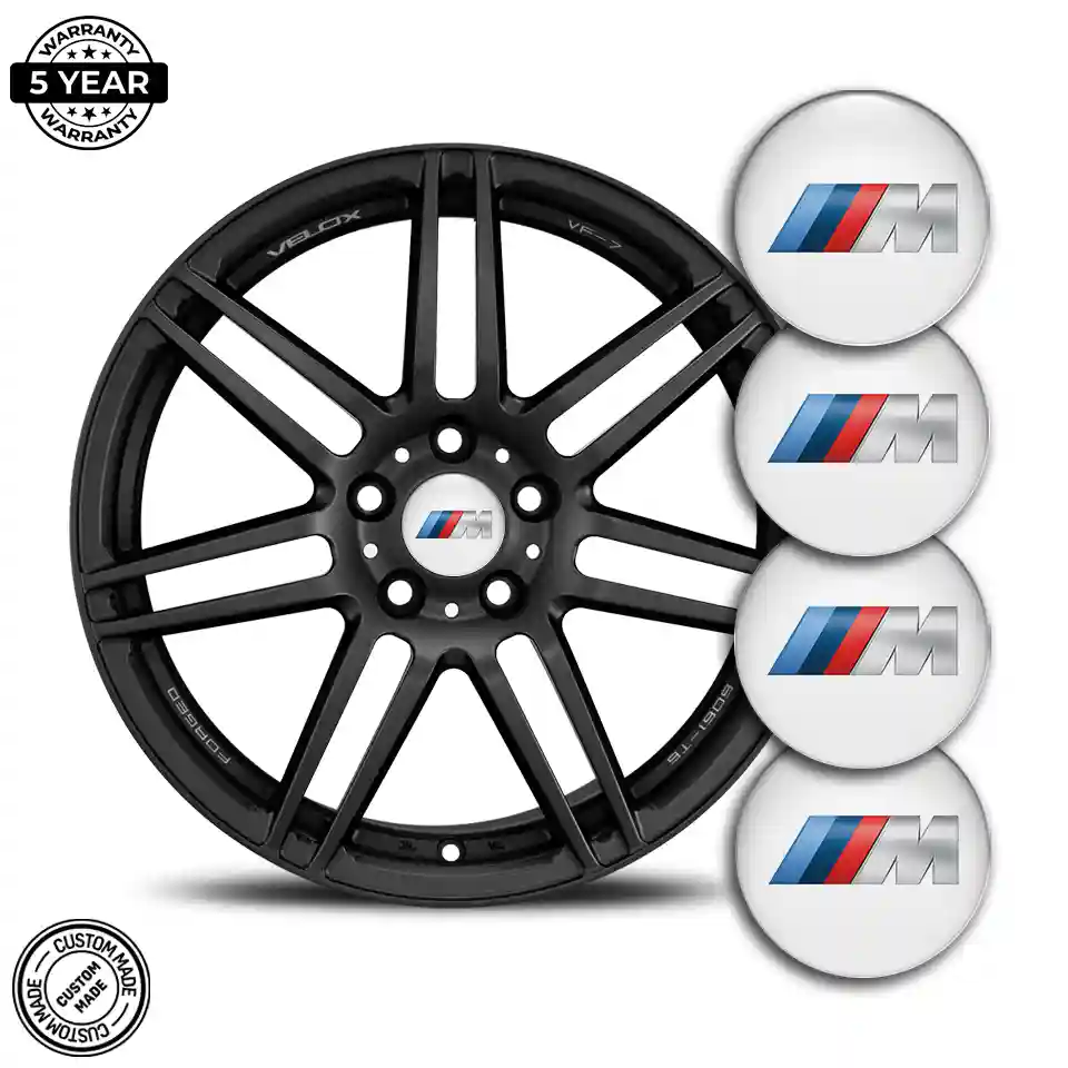 BMW M Power Sticker Epoxy 3D Gel Branded Edition