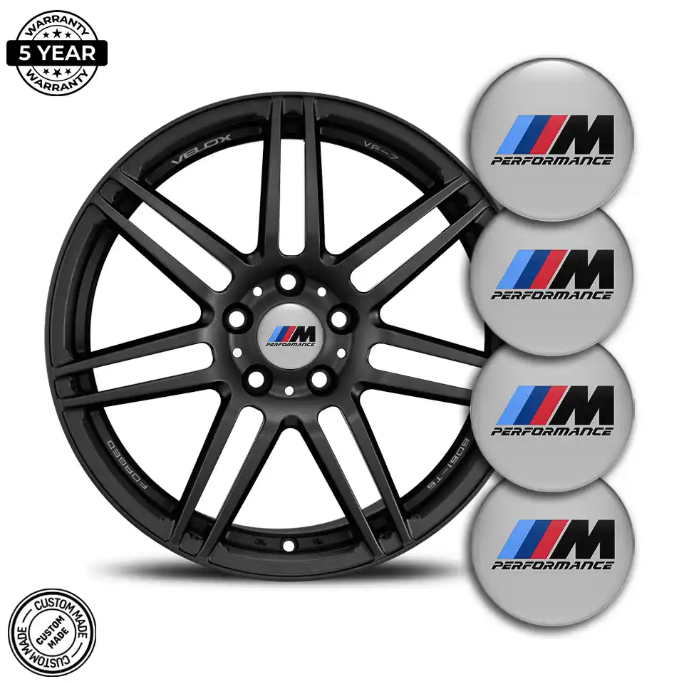 BMW M Silicone Emblem Stylish Design