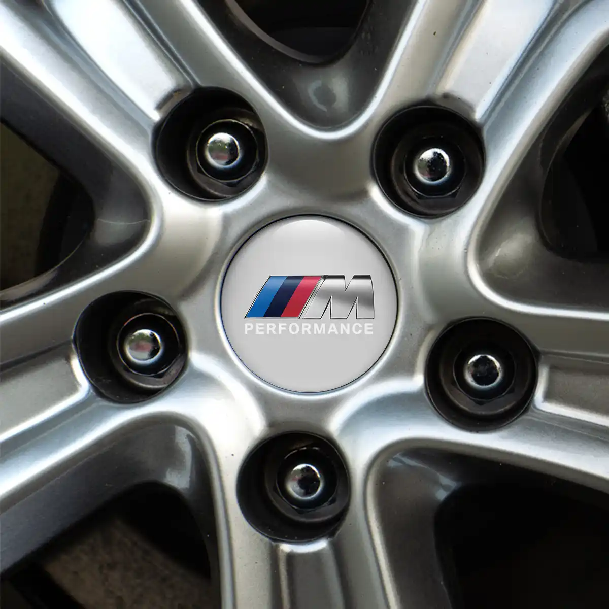 BMW M Wheel Emblems Stylish Design