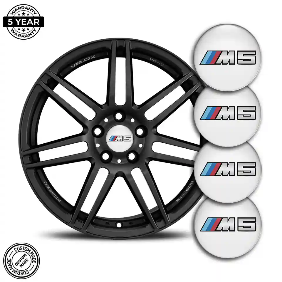 BMW M5 Domed Sticker Self-Adhesive Limited Edition