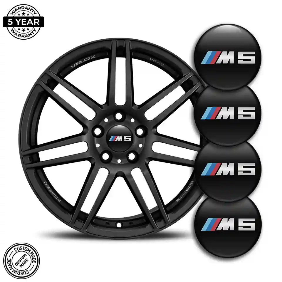 BMW M5 Emblem Badge Self-Adhesive Limited Edition